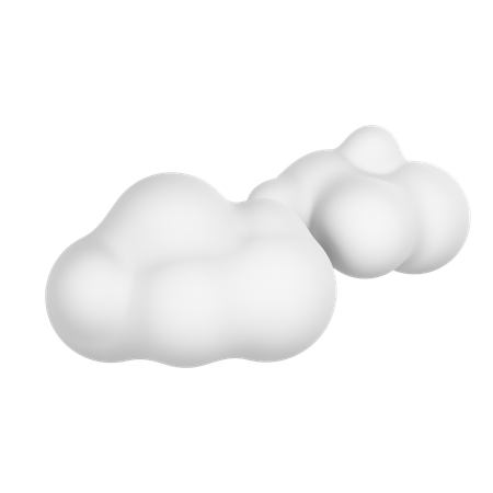Cloudy  3D Icon