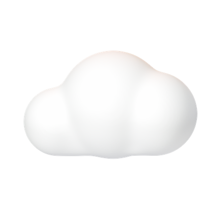 Cloudy  3D Illustration