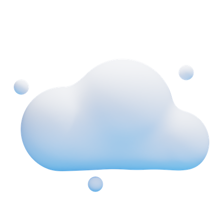 CLOUDY  3D Icon