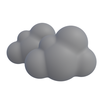 Cloudy 3D Icon