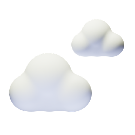 Cloudy Day  3D Icon