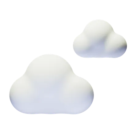 Cloudy Day  3D Icon