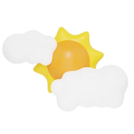 Cloudy Day  3D Icon