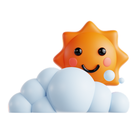 Cloudy Day  3D Icon