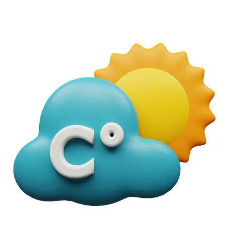 Cloudy Day  3D Icon