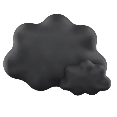 Cloudy Midnight  3D Icon