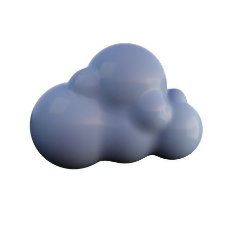 Cloudy Night  3D Icon