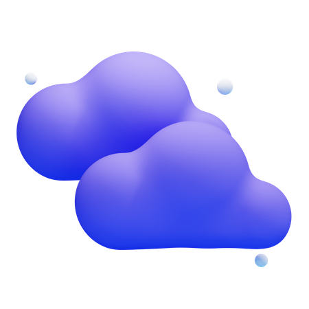 CLOUDY NIGHT  3D Icon