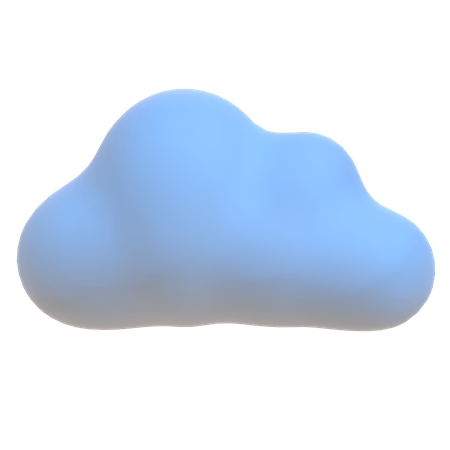 Cloudy Sky 3D Illustration