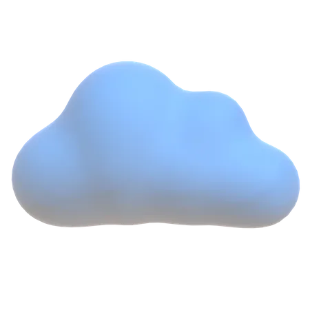Cloudy Sky  3D Illustration