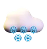 Cloudy Snow