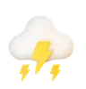 cloudy thunderstorm
