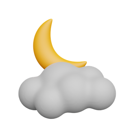 Cloudy Weather  3D Icon