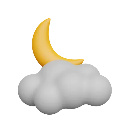 Cloudy Weather  3D Icon