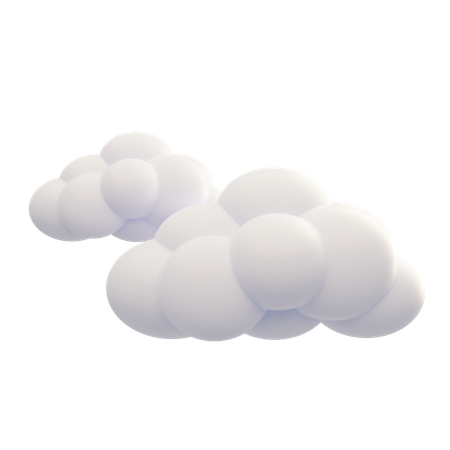 Cloudy Weather  3D Icon