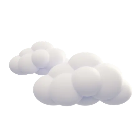 Cloudy Weather  3D Icon