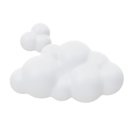 Cloudy Weather  3D Icon