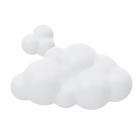 Cloudy Weather  3D Icon