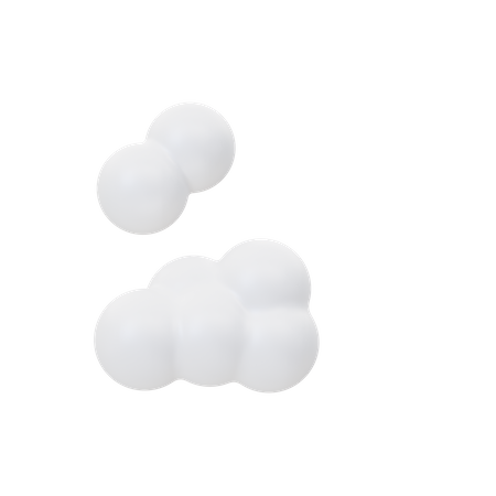 Cloudy Weather  3D Icon