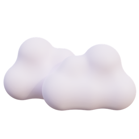 Cloudy Weather  3D Icon