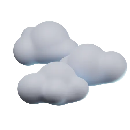 Cloudy Weather  3D Icon