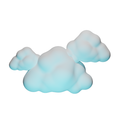 Cloudy Weather  3D Icon