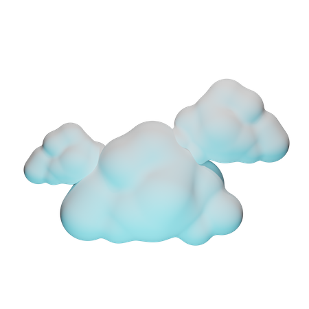 Cloudy Weather 3D Icon