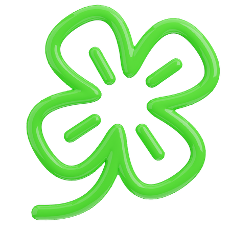 Clover  3D Icon