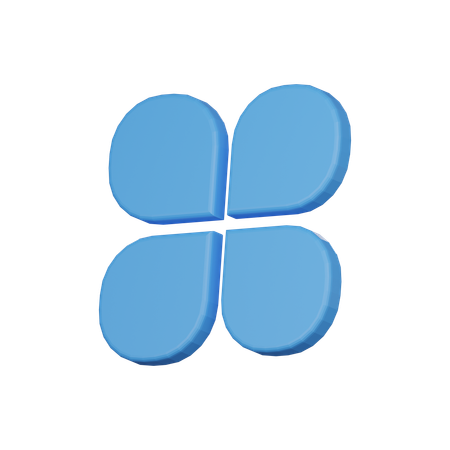 Clover  3D Icon