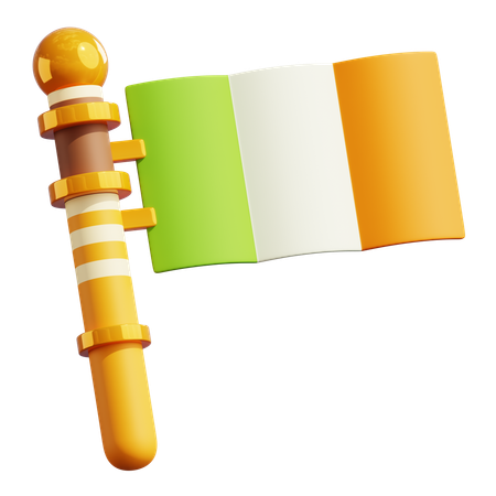 Clover Flag  3D Icon