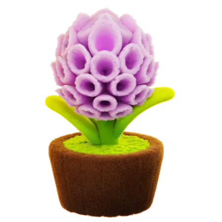 Clover Flowers  3D Icon