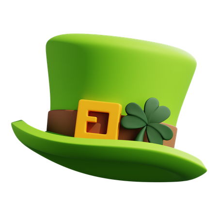 Clover Hat  3D Icon