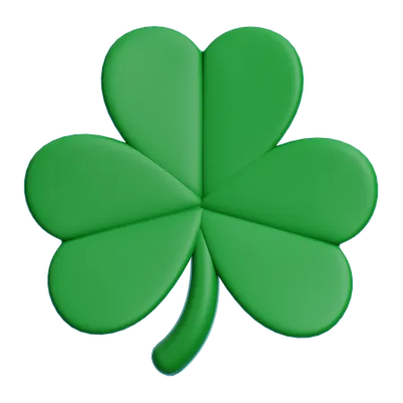 Clover Leaf  3D Icon