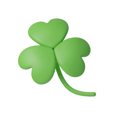 Clover Leaf  3D Icon