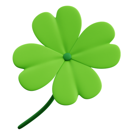 Clover Leaf  3D Icon