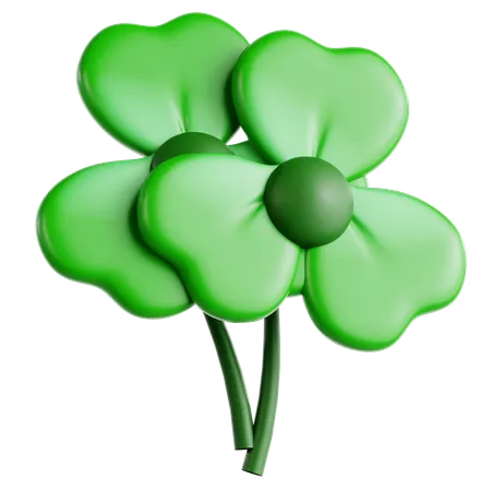 Clover Leaf  3D Icon