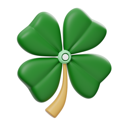 Clover Leaf  3D Icon