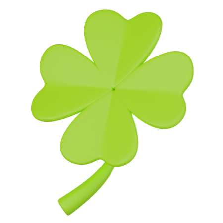 Clover Leaf  3D Icon