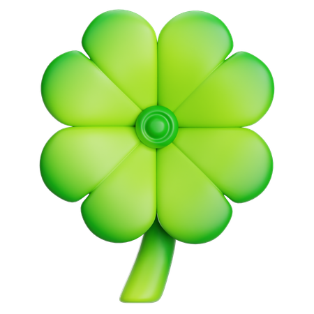 Clover Leaf  3D Icon