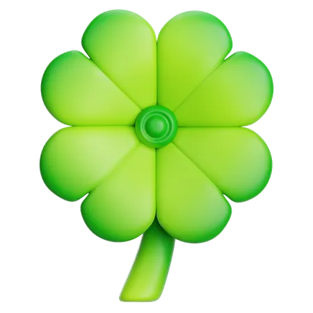 Clover Leaf  3D Icon