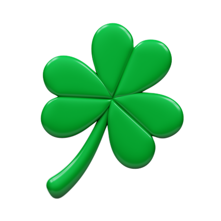 Clover Leaf  3D Icon