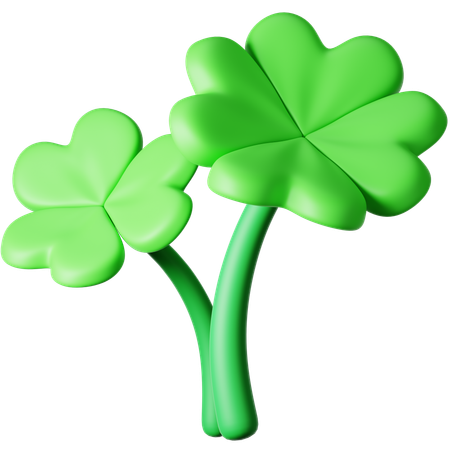 Clover Leaf  3D Icon