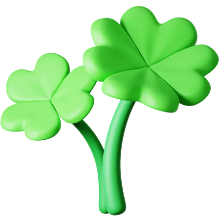 Clover Leaf  3D Icon