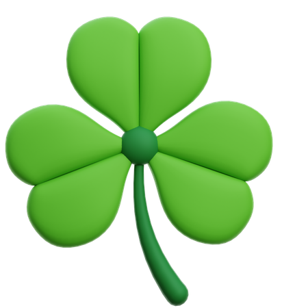 Clover Leaf  3D Icon