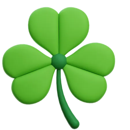 Clover Leaf  3D Icon