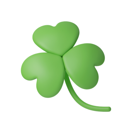 Clover Leaf  3D Icon