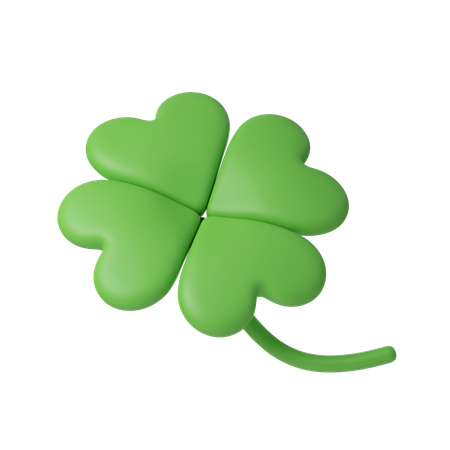 Clover Leaf  3D Icon