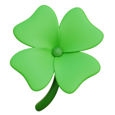 Clover Leaf  3D Illustration