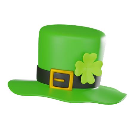 Clover Leaf Hat  3D Icon