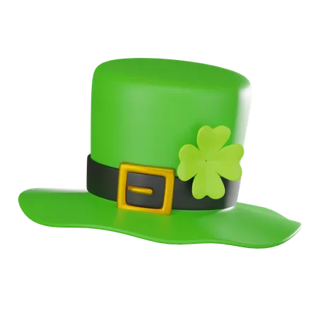 Clover Leaf Hat  3D Icon